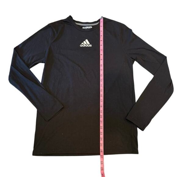 Adidas Women’s Long Sleeve Performance Tee – Black - Picture 3 of 3